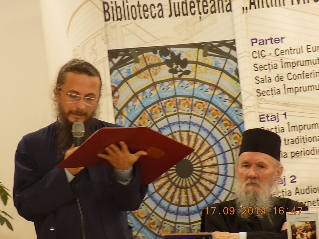 Prof. dr. Ștefan Zară și Arhim. Ștefan Zară
